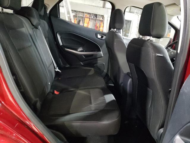 MAJ6P1UL1JC191224 - 2018 FORD ECOSPORT SE BURGUNDY photo 10