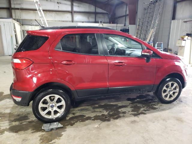 MAJ6P1UL1JC191224 - 2018 FORD ECOSPORT SE BURGUNDY photo 3