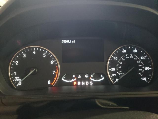 MAJ6P1UL1JC191224 - 2018 FORD ECOSPORT SE BURGUNDY photo 9