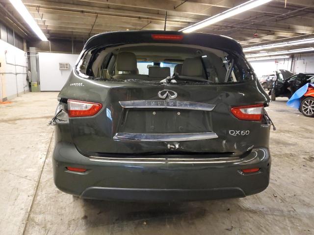 5N1AL0MM2EC540637 - 2014 INFINITI QX60 GRAY photo 6