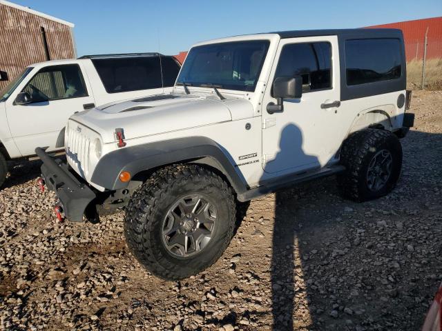 1C4AJWAG3DL670758 - 2013 JEEP WRANGLER SPORT WHITE photo 1