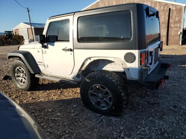 1C4AJWAG3DL670758 - 2013 JEEP WRANGLER SPORT WHITE photo 2