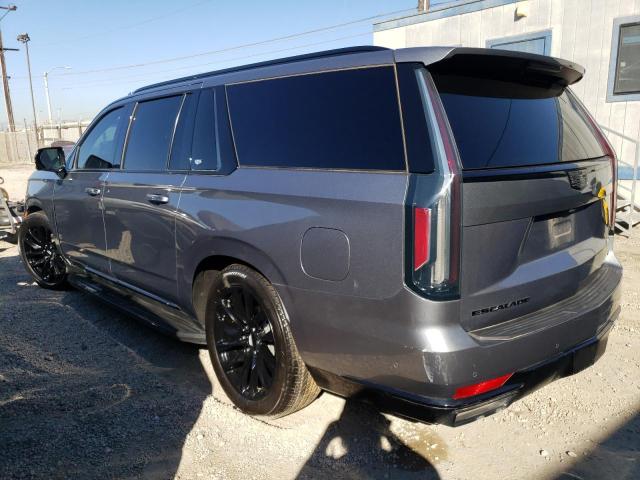 1GYS4PKL8MR472228 - 2021 CADILLAC ESCALADE ESV SPORT GRAY photo 2