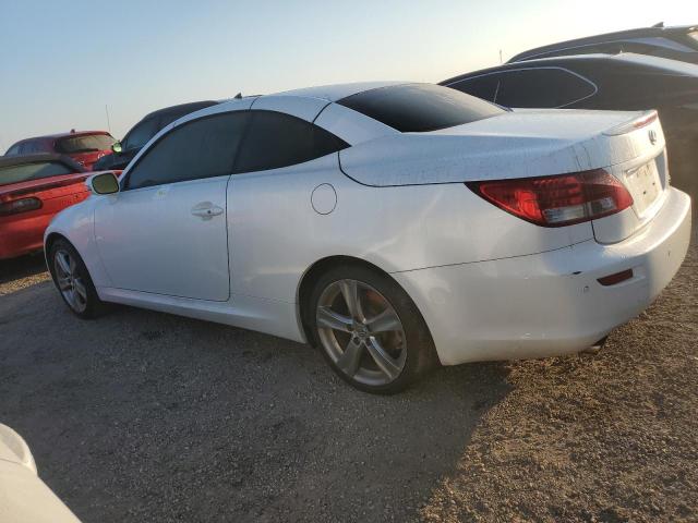 JTHFF2C25D2527669 - 2013 LEXUS IS 250 WHITE photo 2