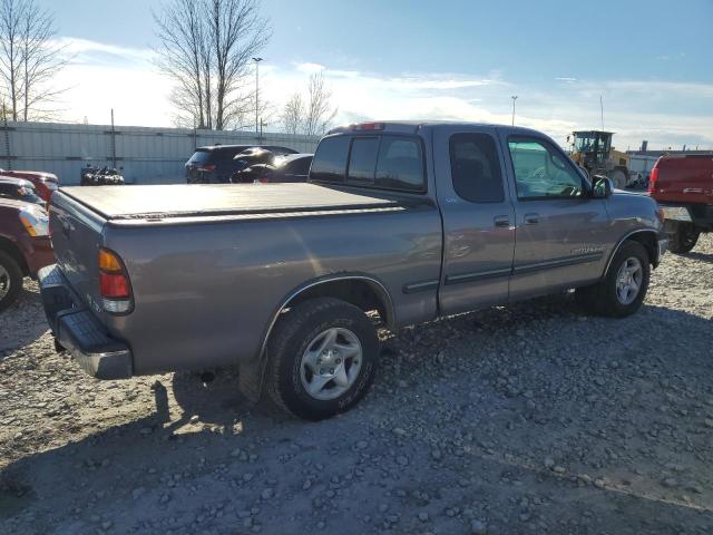 5TBBT44142S267791 - 2002 TOYOTA TUNDRA ACCESS CAB ნაცრისფერი ფოტო 3