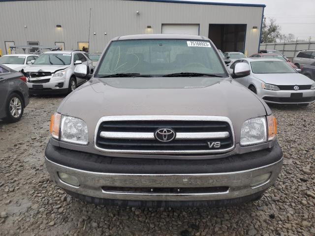 5TBBT44142S267791 - 2002 TOYOTA TUNDRA ACCESS CAB ნაცრისფერი ფოტო 5
