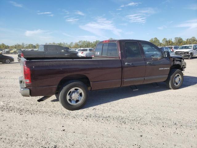 3D7KA28C84G188743 - 2004 DODGE RAM 2500 ST BURGUNDY photo 3