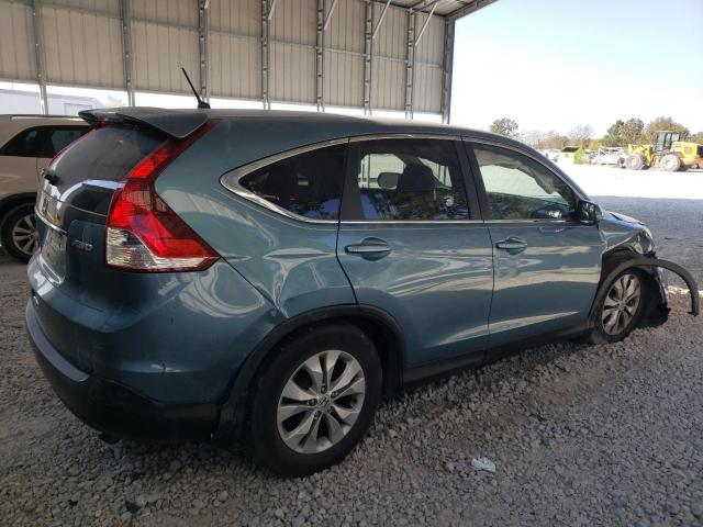 5J6RM4H51EL045595 - 2014 HONDA CR-V EX TEAL photo 3