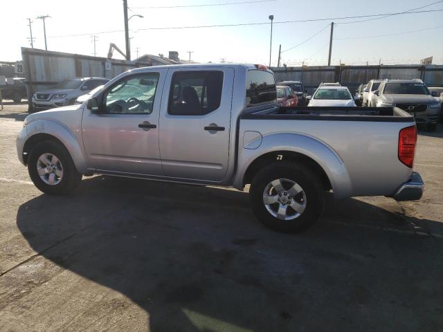 1N6AD0ER4AC447489 - 2010 NISSAN FRONTIER CREW CAB SE SILVER photo 2