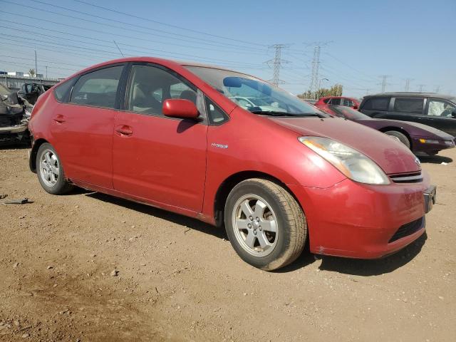 JTDKB20U877615852 - 2007 TOYOTA PRIUS RED photo 4