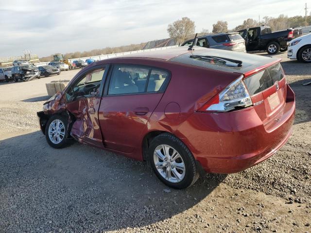 JHMZE2H79AS041835 - 2010 HONDA INSIGHT EX BURGUNDY photo 2