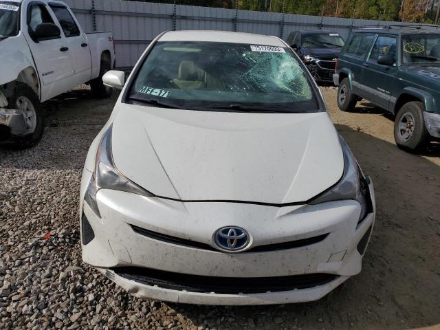 JTDKBRFU2G3013049 - 2016 TOYOTA PRIUS WHITE photo 5