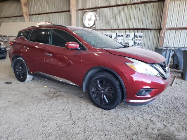 5N1AZ2MG2HN154653 - 2017 NISSAN MURANO S MAROON photo 4