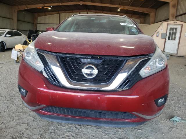 5N1AZ2MG2HN154653 - 2017 NISSAN MURANO S MAROON photo 5