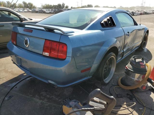 1ZVFT82HX75254036 - 2007 FORD MUSTANG GT BLUE photo 3