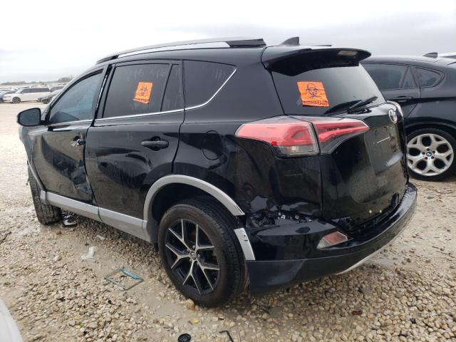 2T3NFREV8JW473655 - 2018 TOYOTA RAV4 SE BLACK photo 2