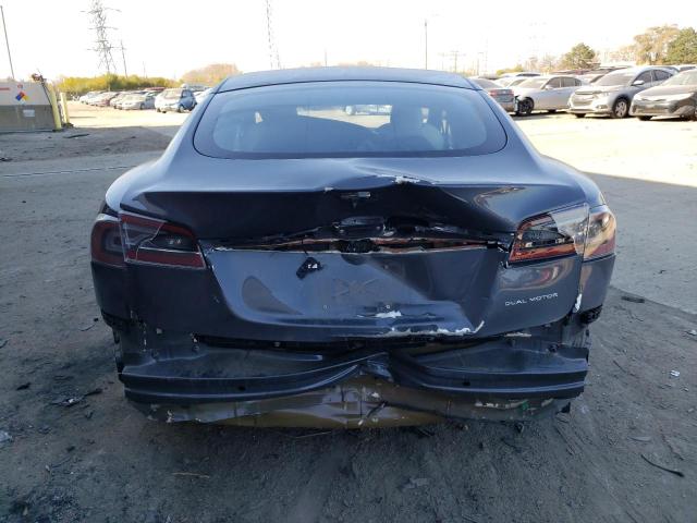 5YJSA1E25LF416749 - 2020 TESLA MODEL S GRAY photo 6