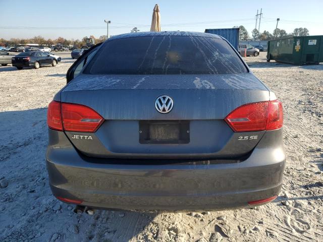 3VWDP7AJ9DM377567 - 2013 VOLKSWAGEN JETTA SE GRAY photo 6