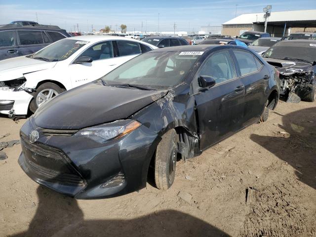 5YFBURHE1HP677089 - 2017 TOYOTA COROLLA L BLACK photo 1