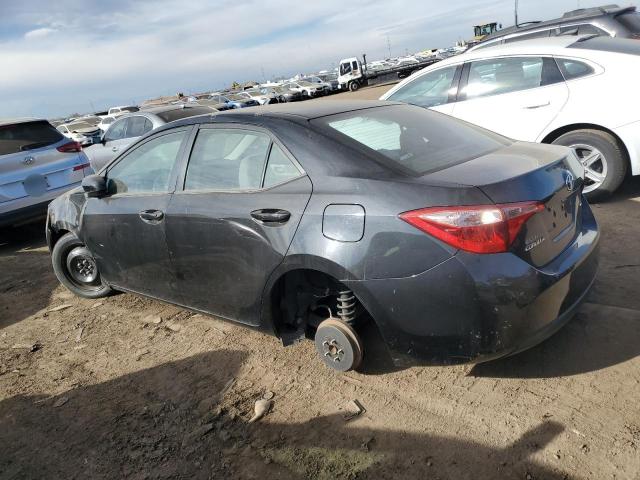 5YFBURHE1HP677089 - 2017 TOYOTA COROLLA L BLACK photo 2