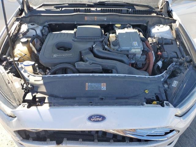 3FA6P0RU3FR189043 - 2015 FORD FUSION TITANIUM HEV WHITE photo 11