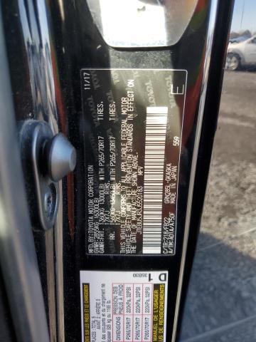 JTEBU5JR3J5520183 - 2018 TOYOTA 4RUNNER SR5/SR5 PREMIUM 黑色 照片 12