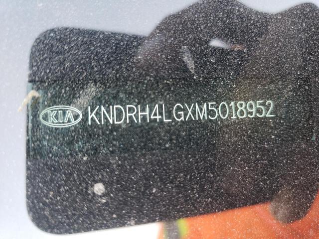 KNDRH4LGXM5018952 - 2021 KIA SORENTO EX WHITE photo 13