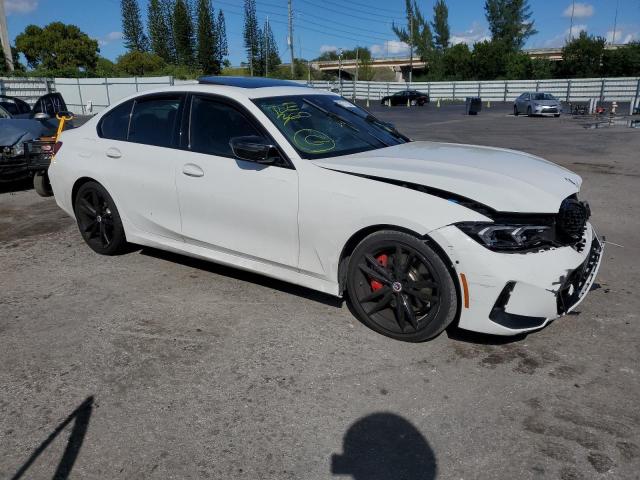 3MW49FS04P8D08471 - 2023 BMW M340I WHITE photo 4