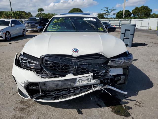 3MW49FS04P8D08471 - 2023 BMW M340I WHITE photo 5