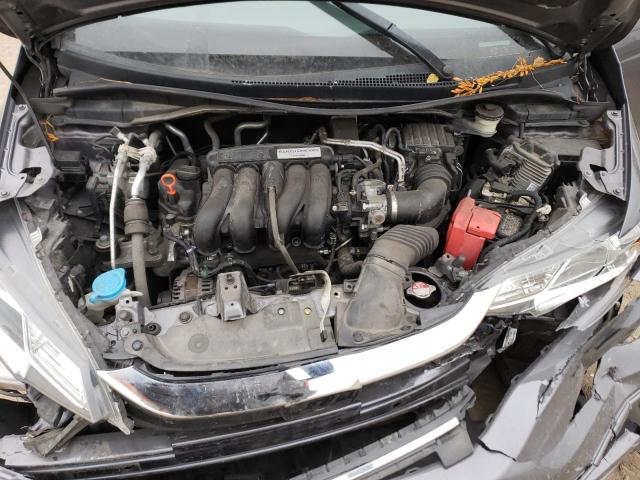 3HGGK5H81KM718027 - 2019 HONDA FIT EX GRAY photo 11