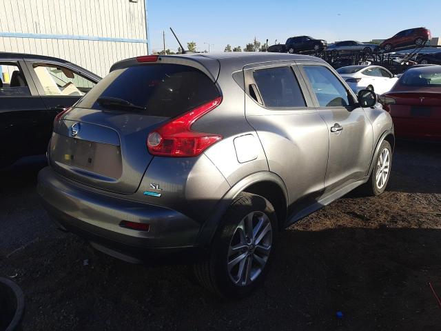 JN8AF5MR6DT206442 - 2013 NISSAN JUKE S GRAY photo 3