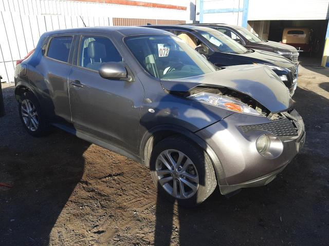 JN8AF5MR6DT206442 - 2013 NISSAN JUKE S GRAY photo 4