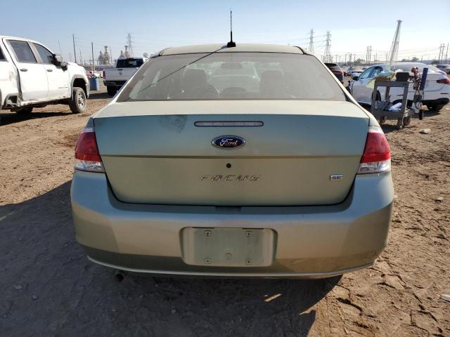 1FAHP35N68W250877 - 2008 FORD FOCUS SE GREEN photo 6