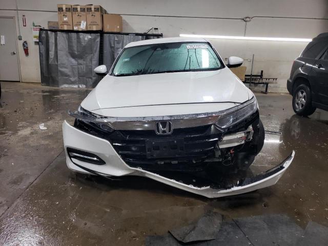 1HGCV3F15KA009291 - 2019 HONDA ACCORD HYBRID WHITE photo 5