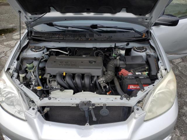 2T1KR30E05C452703 - 2005 TOYOTA COROLLA MA XR SILVER photo 12