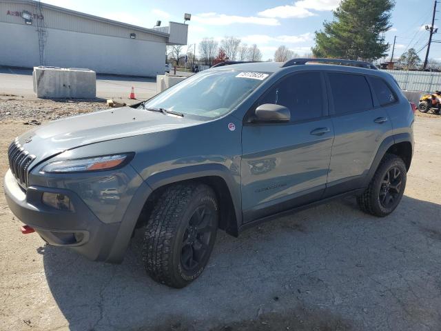 1C4PJMBS9FW704284 - 2015 JEEP CHEROKEE TRAILHAWK ნაცრისფერი ფოტო 1