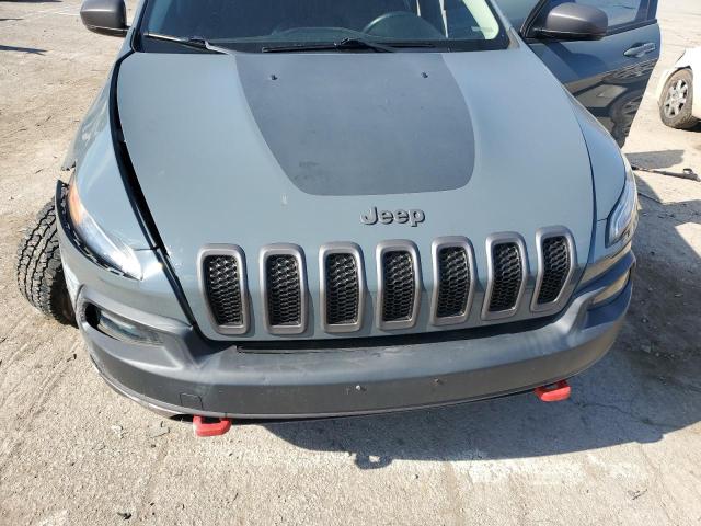 1C4PJMBS9FW704284 - 2015 JEEP CHEROKEE TRAILHAWK GRAY photo 11