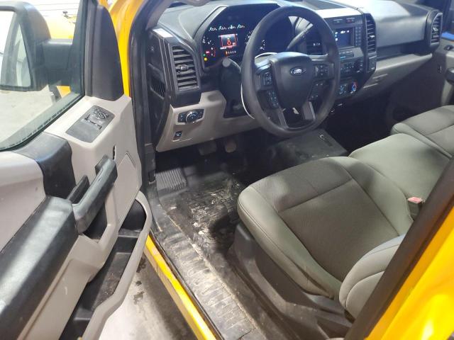 1FTMF1C52JKE72817 - 2018 FORD F150 YELLOW photo 8