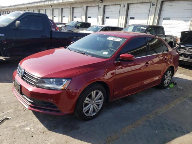 3VW2B7AJ1HM389885 - 2017 VOLKSWAGEN JETTA S RED photo 1