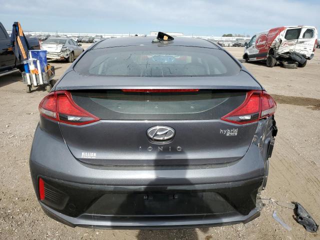 KMHC65LC1KU115969 - 2019 HYUNDAI IONIQ BLUE GRAY photo 6