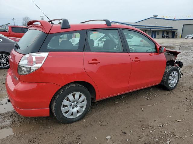 2T1KR32E96C586057 - 2006 TOYOTA COROLLA MA XR RED photo 3