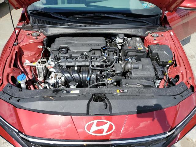 KMHLS4DG9RU664045 - 2024 HYUNDAI ELANTRA SEL BURGUNDY photo 11