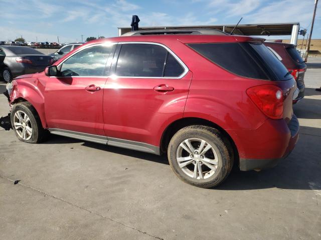 2GNALDEK0D6182204 - 2013 CHEVROLET EQUINOX LT RED photo 2