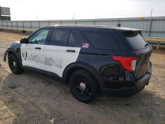 1FM5K8AB8MGA17880 - 2021 FORD EXPLORER POLICE INTERCEPTOR ორფეროვანი ფოტო 2