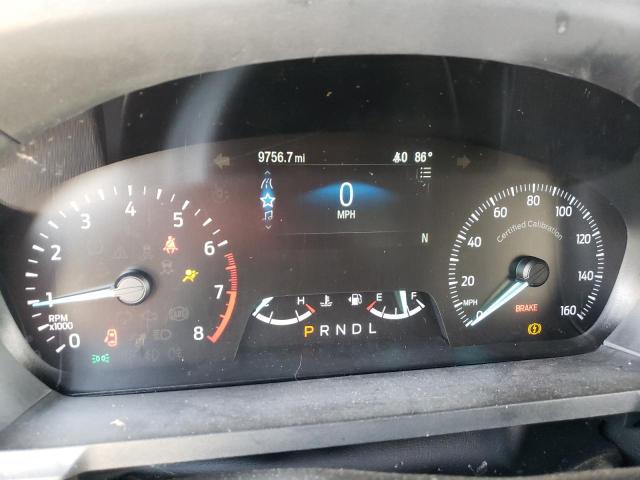 1FM5K8AB8MGA17880 - 2021 FORD EXPLORER POLICE INTERCEPTOR ორფეროვანი ფოტო 9