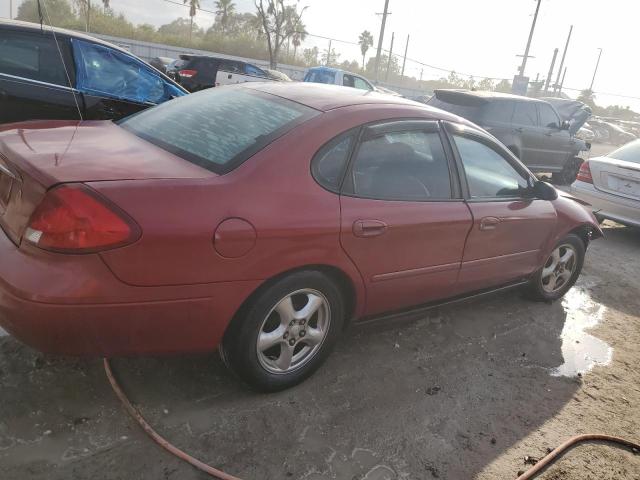 1FAFP53U92A228678 - 2002 FORD TAURUS SE BURGUNDY photo 3