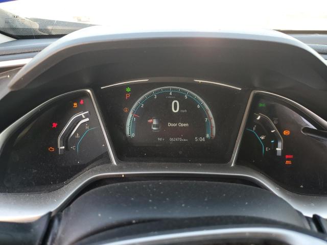 JHMFC1F74JX005799 - 2018 HONDA CIVIC EXL გრაფიტი ფოტო 9