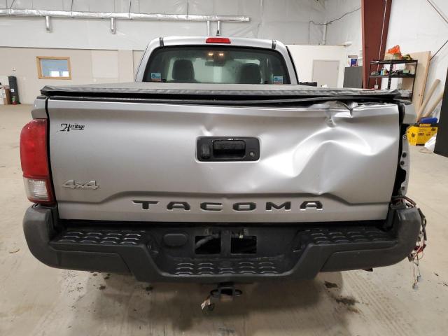 5TFSX5EN2JX063387 - 2018 TOYOTA TACOMA ACCESS CAB SILVER photo 6