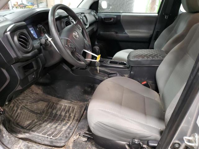 5TFSX5EN2JX063387 - 2018 TOYOTA TACOMA ACCESS CAB SILVER photo 7