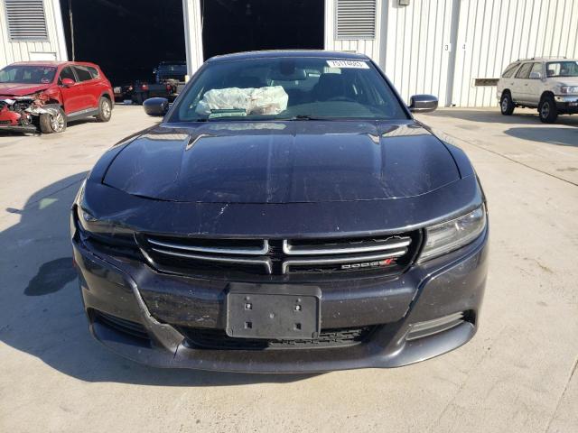 2C3CDXBGXGH283411 - 2016 DODGE CHARGER SE BLACK photo 5